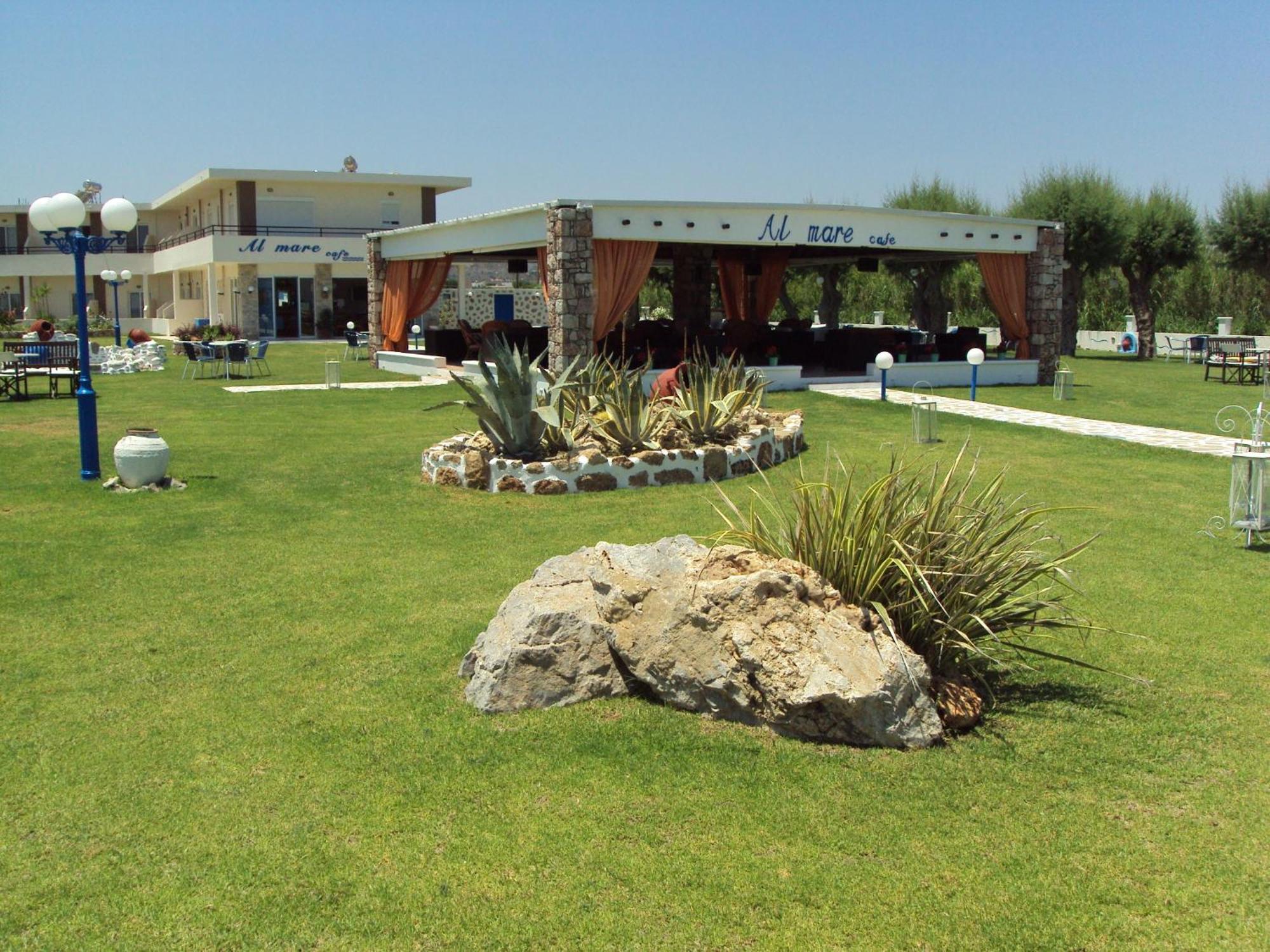 Al Mare Apartments Afantou Bagian luar foto