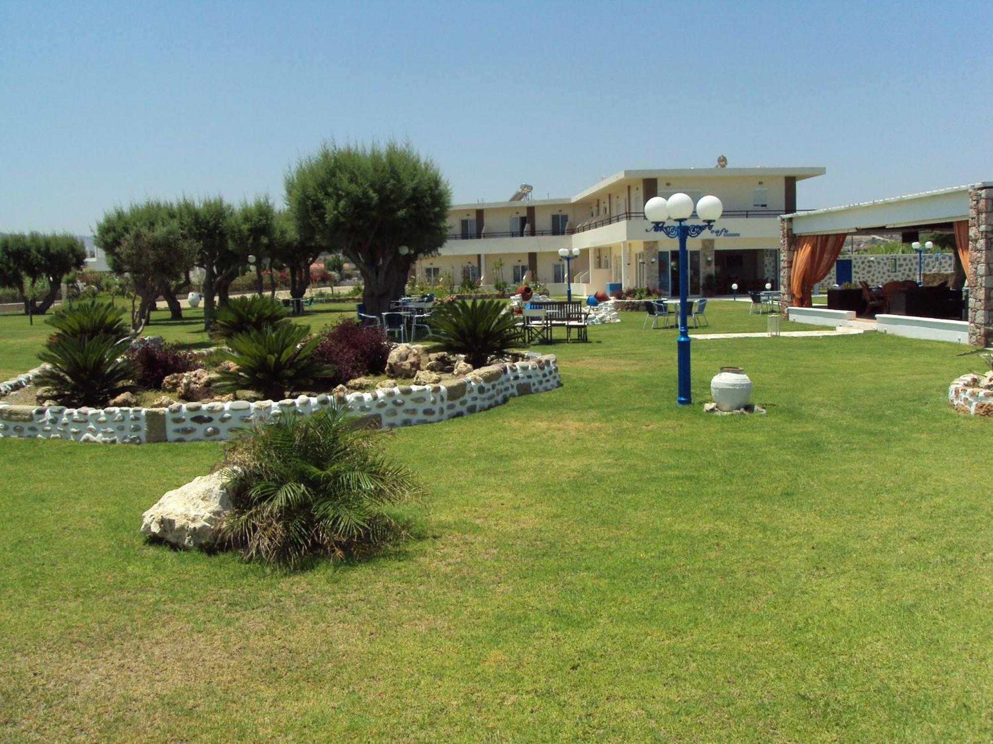 Al Mare Apartments Afantou Bagian luar foto