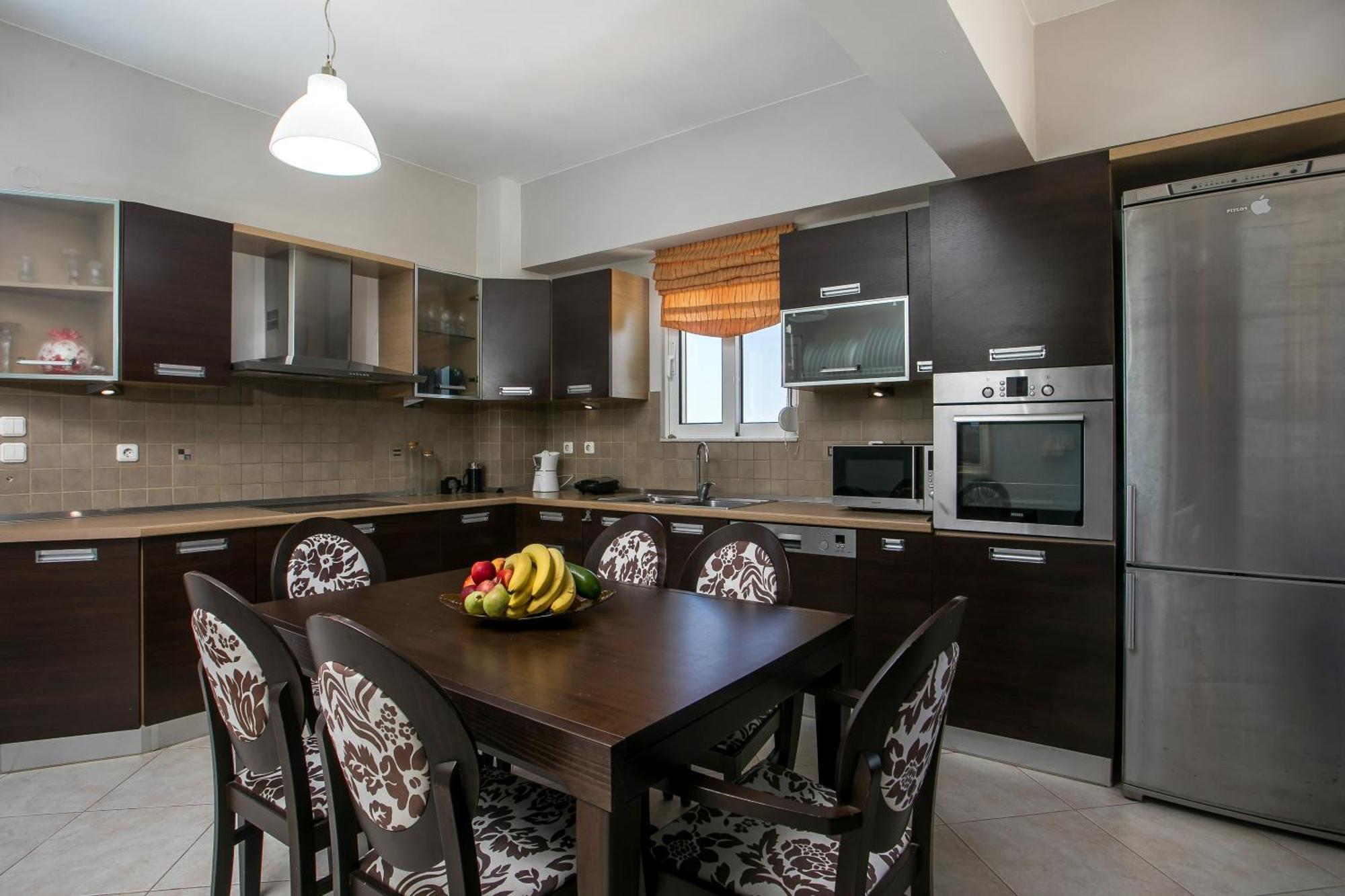 Al Mare Apartments Afantou Bagian luar foto