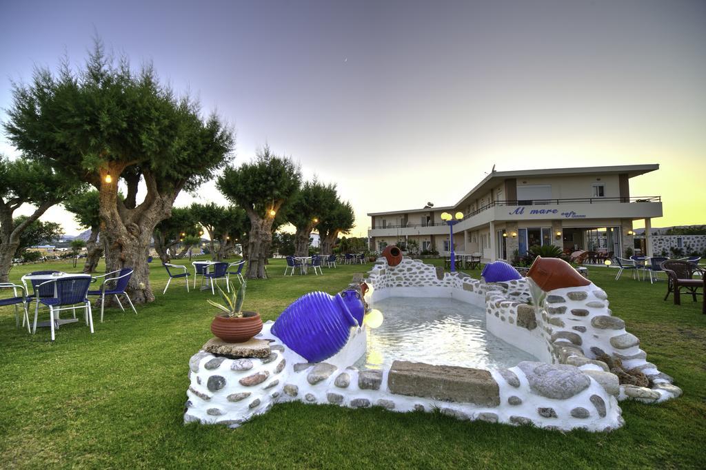 Al Mare Apartments Afantou Bagian luar foto