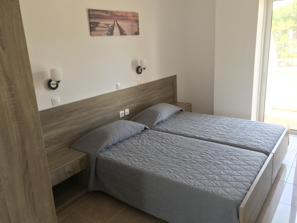 Al Mare Apartments Afantou Bagian luar foto