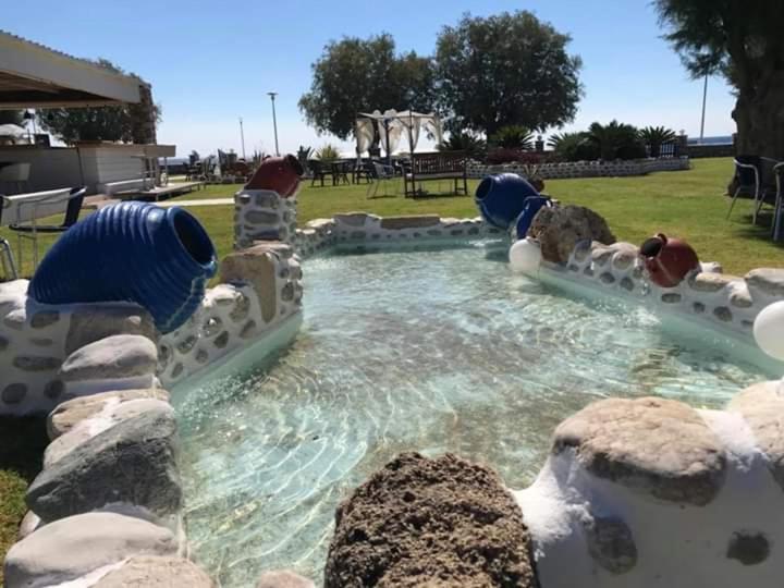 Al Mare Apartments Afantou Bagian luar foto